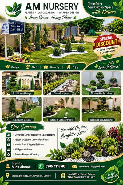 we have all types of plants
