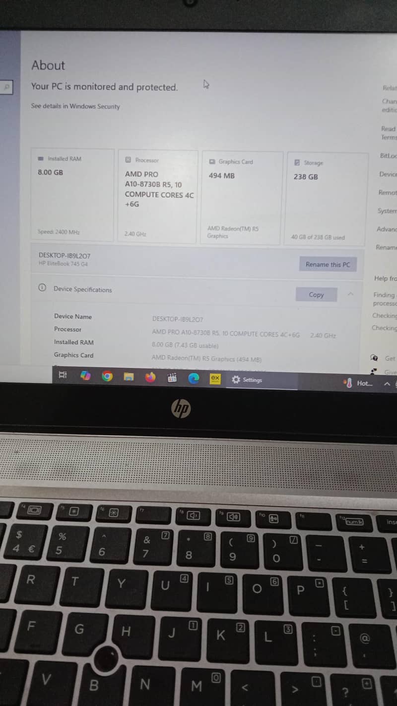 HP elitebook 0