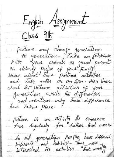 professional writer ,clear,and beauitiful handwriting