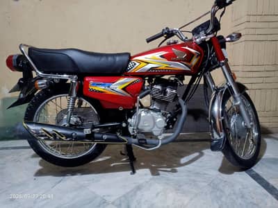 CG 125 Red Color 2025 For Sale