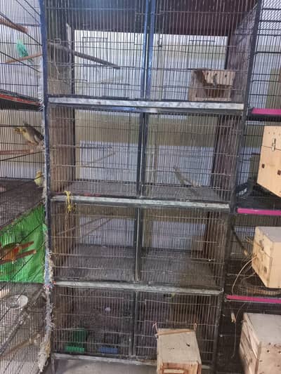 8 Portion Angle Cage