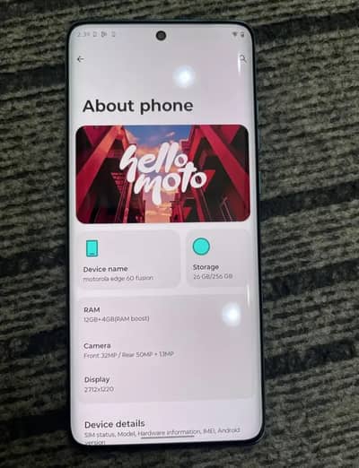 motorola edge 60 fusion