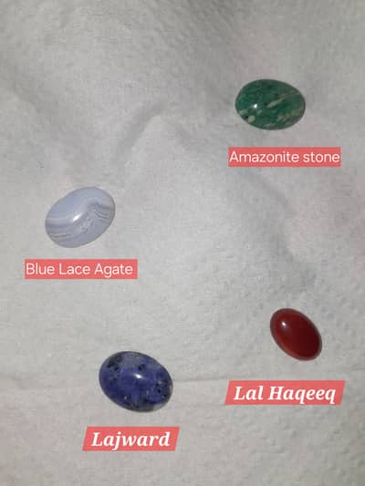Blue haqeeq, Lal Haqeeq, Natural Amazonite stone, Difference  price h
