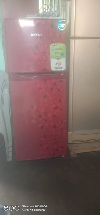 Orient Red Refrigerator – 1 Year Used, Excellent Condition