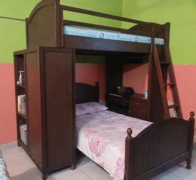 Wooden Bunk Bed