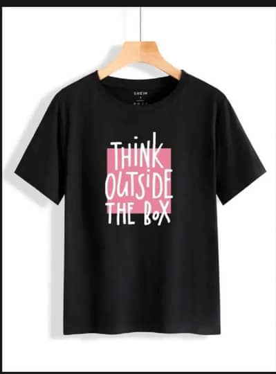 pc women stitched cotton printed T-shirt