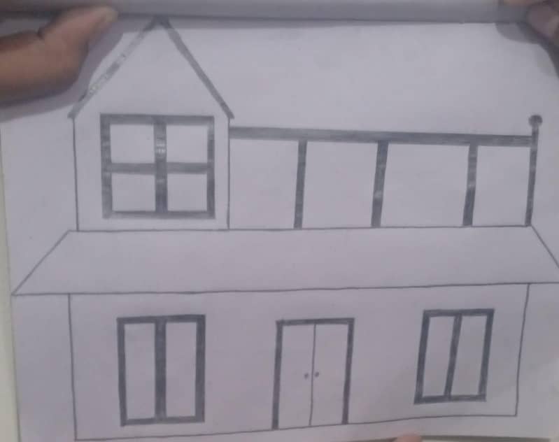 A house 0