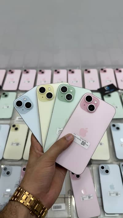 Apple iPhone 15 128 gb dual sim pta approved