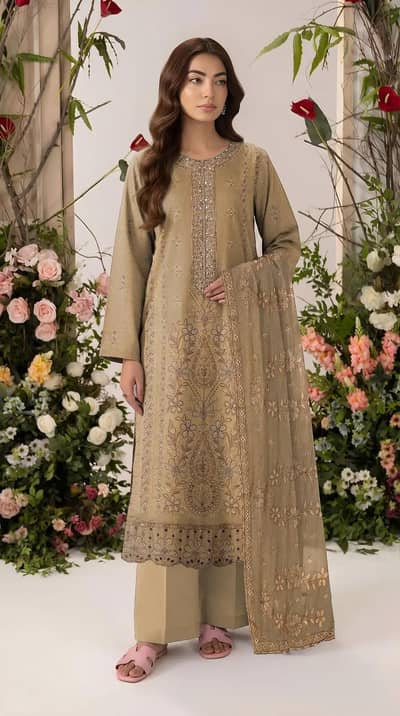 Dobby lawn 3pcs suits