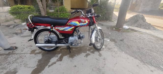 Honda CD 70 Red couler