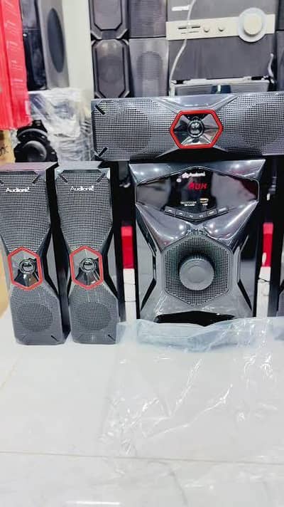 audionic pace 8 home theater speakers in brand new condition
