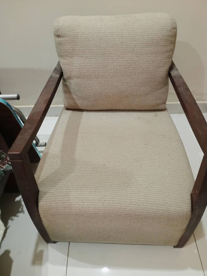 sofa chairs 2  solid wood 1
