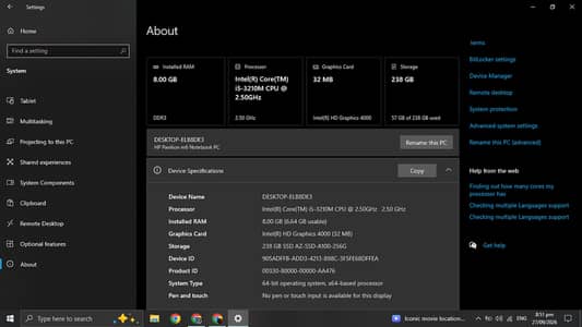 Laptop for sale only in Multan