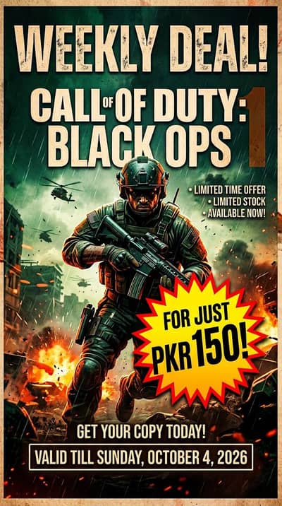 call of duty black ops 1 - just for 150 amazing offer