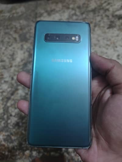 Samsung Mobile S10 with  2 months sim time in one slot.