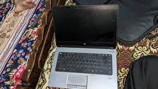 HP ProBook laptop with 2 core AMD processor with SSD hard drive