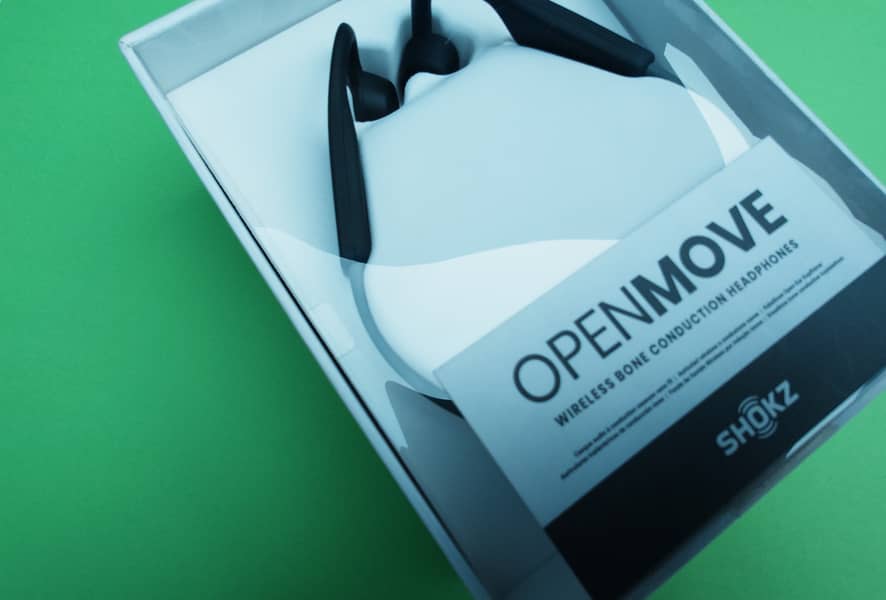 SHOKZ | OPEN MOVE | BONE CONDUCTION | OPEN EAR PHONE | LIGHT | 33 FEET 0