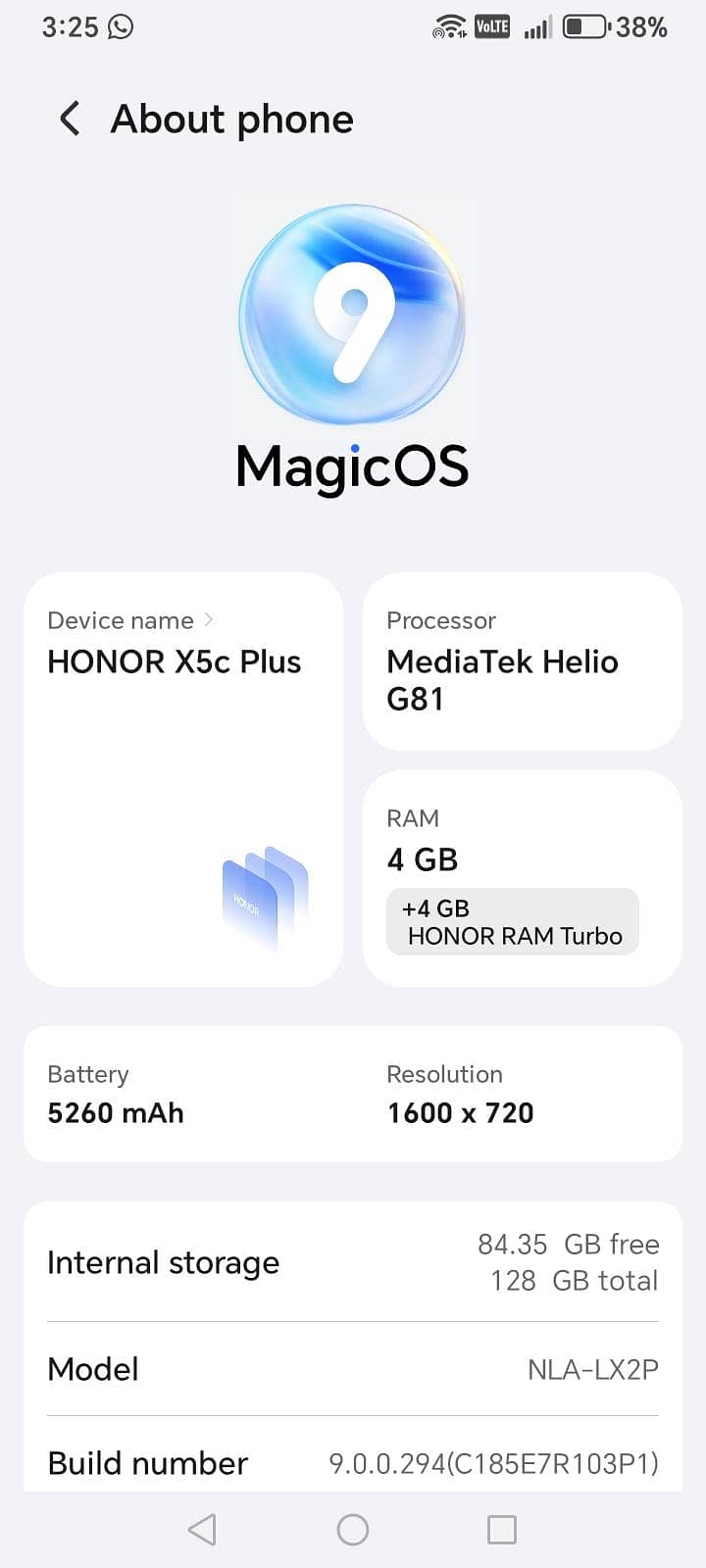 Honor X5 Plus 1