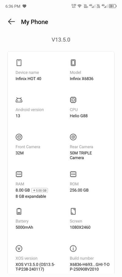 Infinix Hot 40