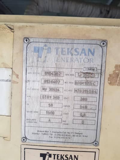 Heavy Duty industrial generator