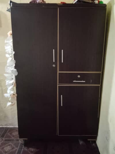 wood safe almari