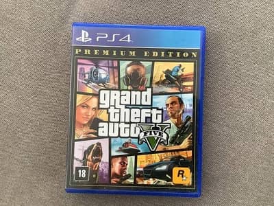 Gta 5 premium edition cd for ps 4