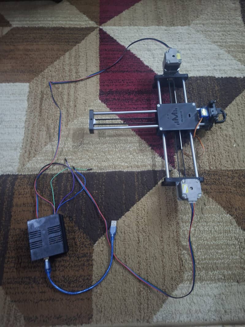 Cnc plotter machine, Homework machine 3