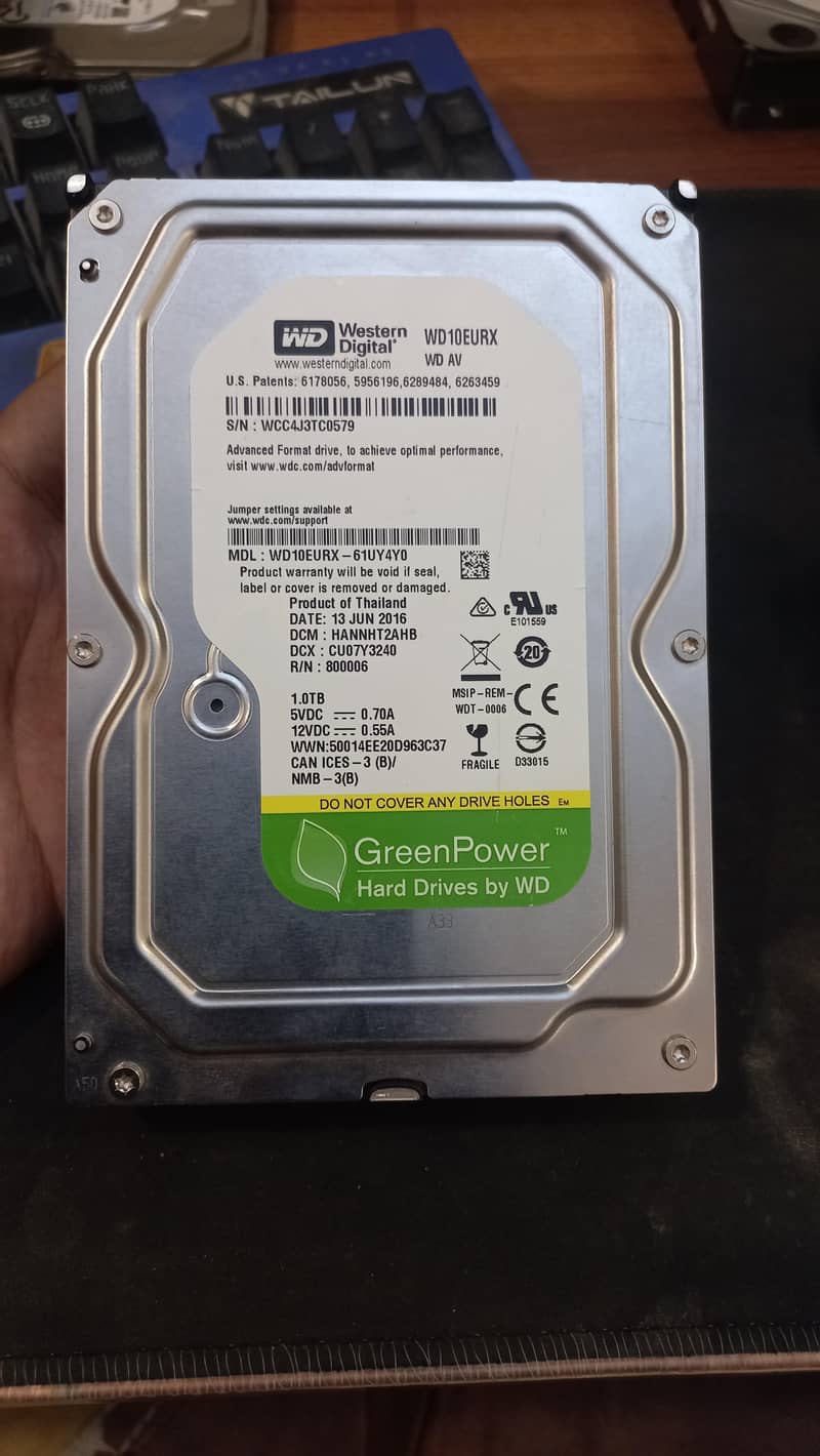1tb hard disk 0