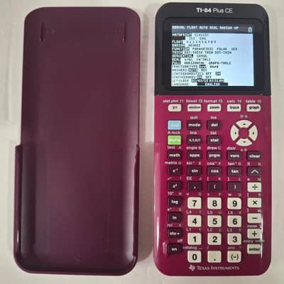 TEXAS INSTRUMENTS TI-84 PLUS CE C SILVER EDITION GRAPHIC CALCULATORS