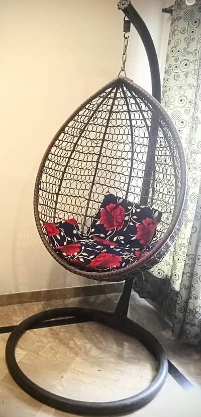 Hanging Egg Swing Chair With Cushion
