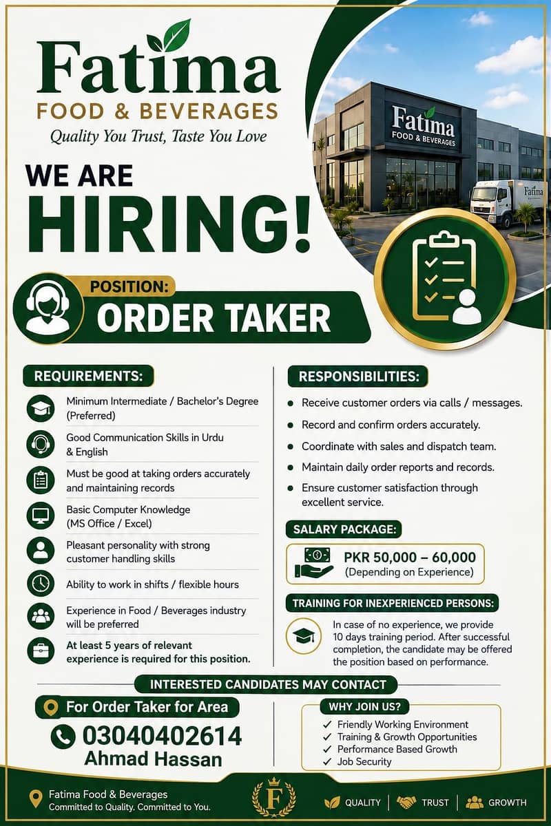 order taker 0