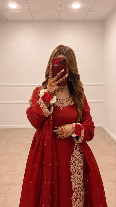 Red Bridal Wedding Dress | Fancy Party Wear Suit