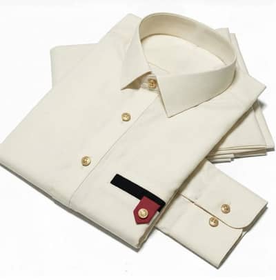 Men's premium off-white shalwar kameez