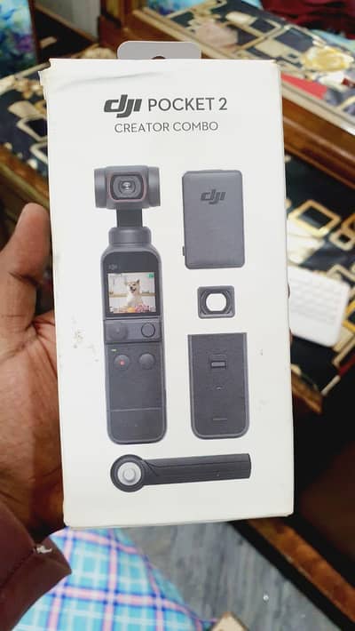 DJI Pocket 2 Creator Combo – Box Open, 2-3 Times Used | 4K Camera