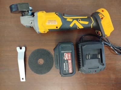 cordless, angle grinder