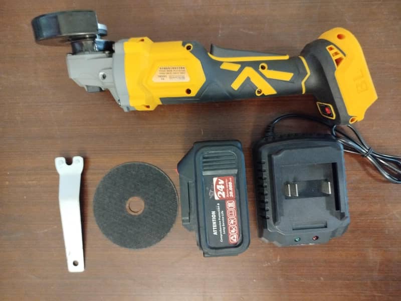 cordless, angle grinder 0