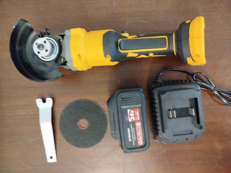 cordless, angle grinder 1