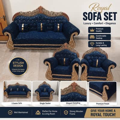 5 Seater Sofa Set