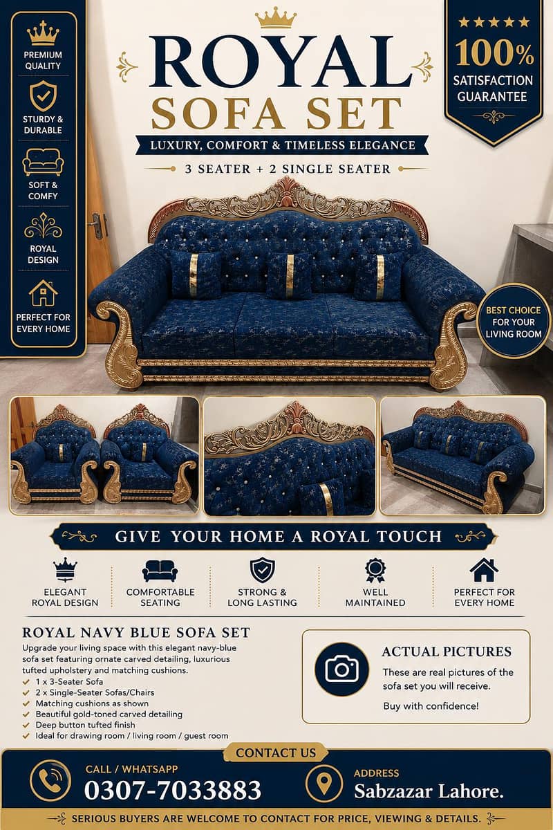 5 Seater Sofa Set 1