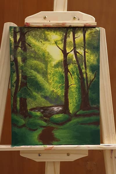 Original handmade Acrylic Scenery Painting | A4 size