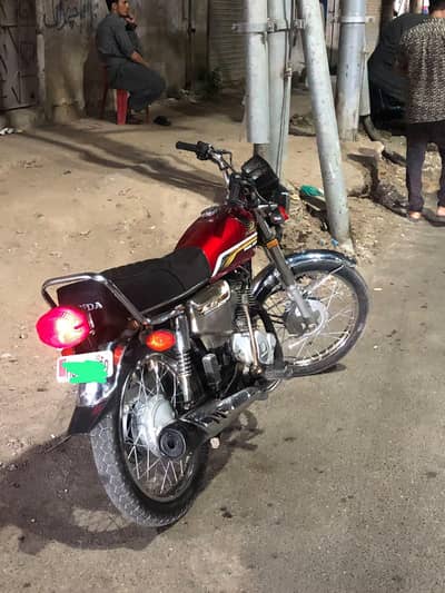 Honda cg 125 self start
