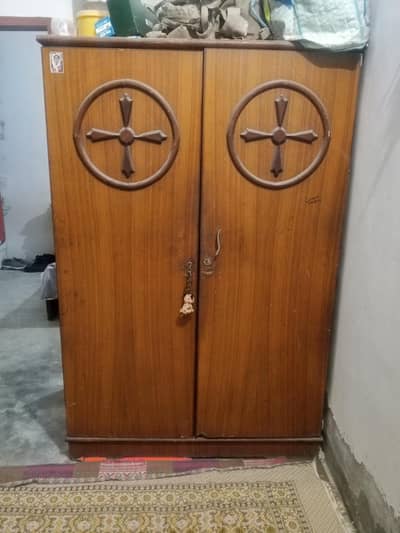 2 Door wardrobe (Almari) For sale