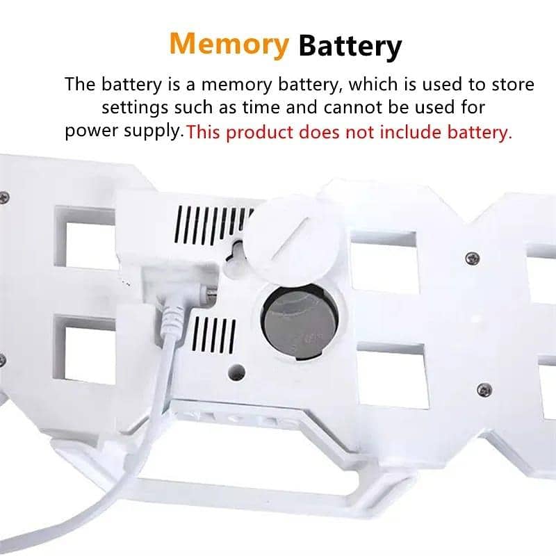 Wireless Digital Clock with Bluetooth Speaker 9