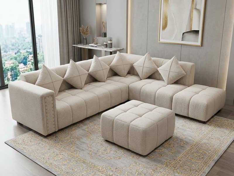 L shaped cloud sofa 1