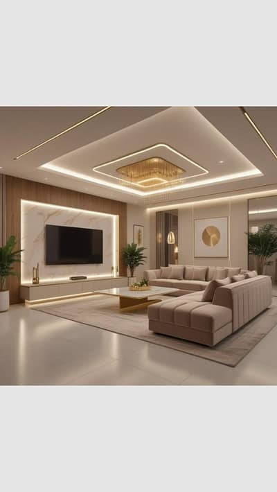 media wall. molding walls. office design. home interior design.