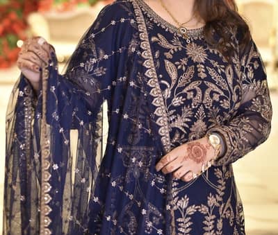 Navy Blue Maxi