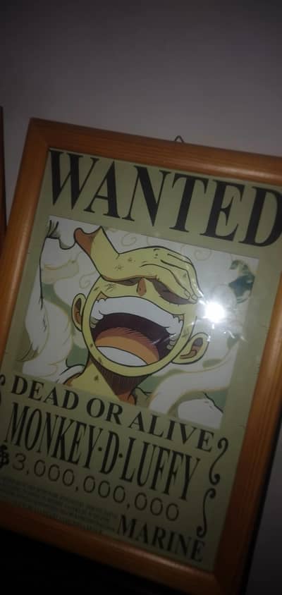 LUFFY BOUNTY POSTER