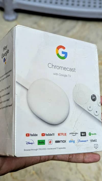 Google Chromecast with Google TV 4K