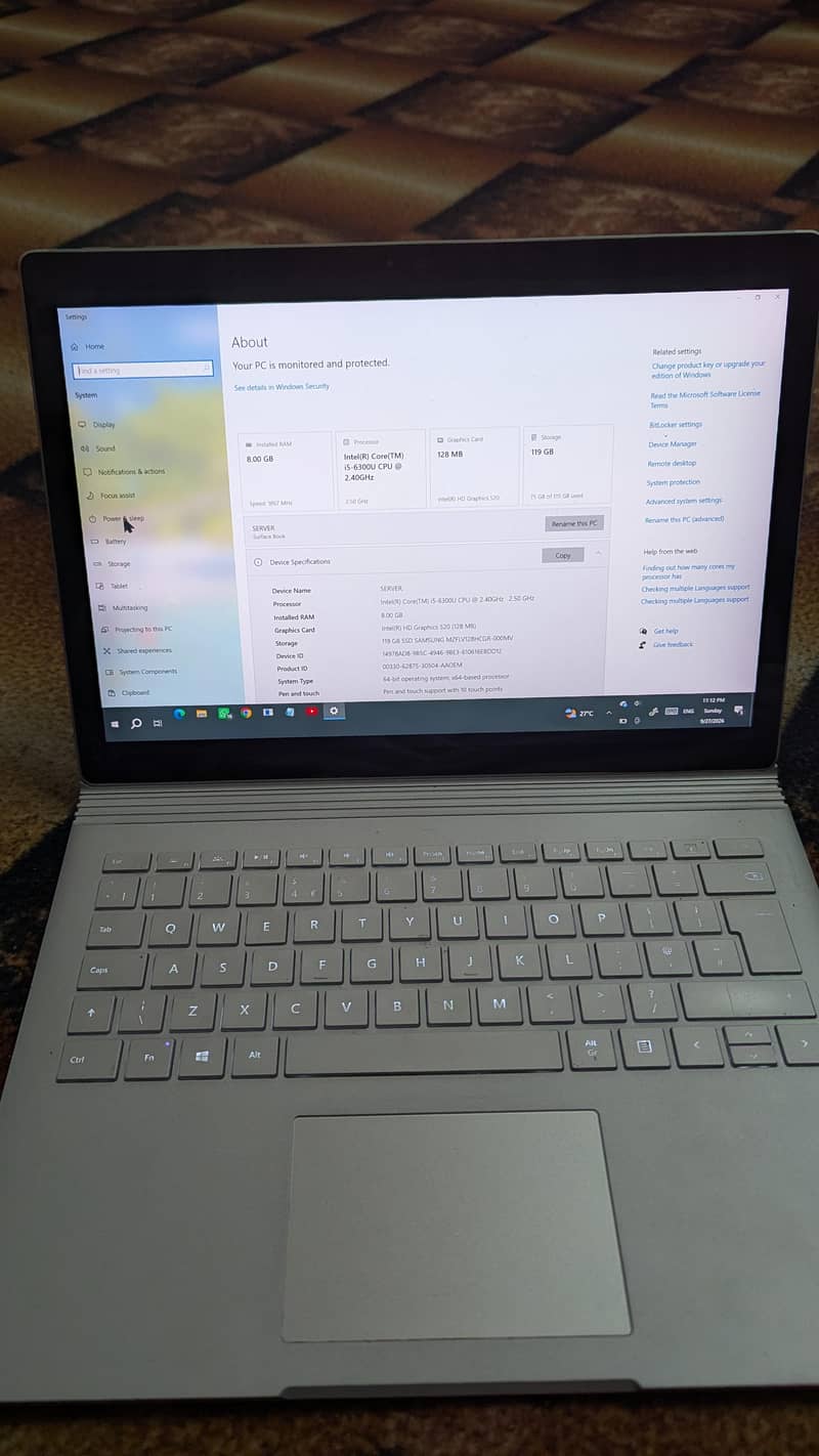 surface book 2 7