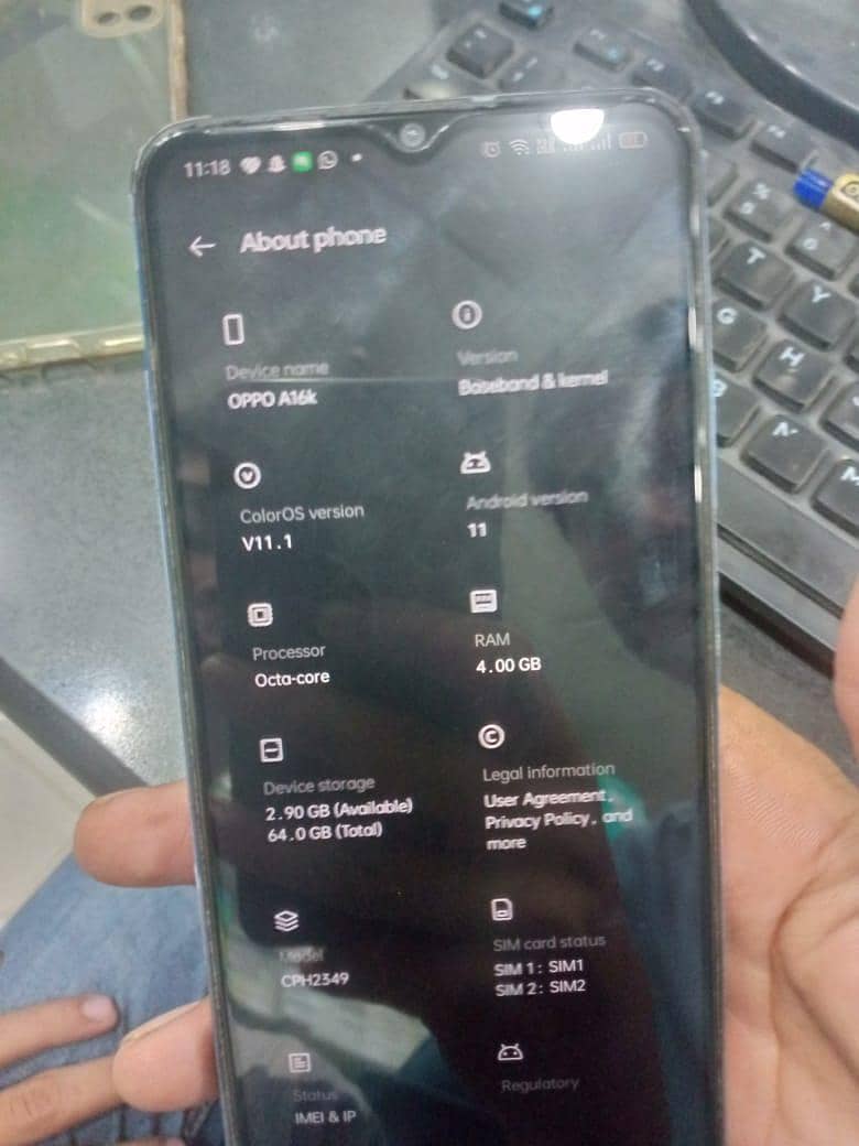 OPPO A16 3
